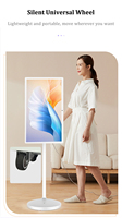 Pantalla Táctil Portátil Incell de 27 Pulgadas, Giratoria, con USB, Wifi, Televisión Inteligente en Línea para Trabajar, Estudiar y Jugar