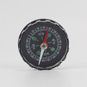 เข็มทิศกลางแจ้ง หน้าปัดสีดำ แบบเข็มชี้ สำหรับการเดินป่า ใช้สำหรับการตั้งแคมป์ การปีนเขา และการศึกษา - Product Image 2