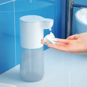 Dispensador de líquido para lavado de manos de Amazon, dispensador de jabón en aerosol con alcohol, dispensador de jabón de carga por inducción inteligente, espuma automática