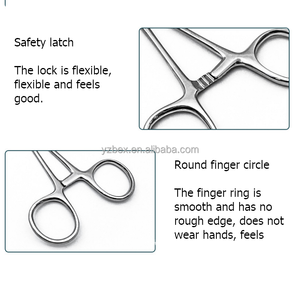 مصنع الجملة كماشة أنبوب طبي التسريب عقد ملقط أدوات ملقط أنابيب المشبك ملقط أنبوب الجلد - Product Image 5