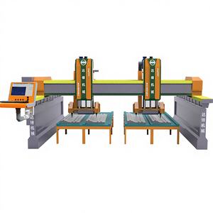 Machine de gravure et de sculpture CNC à double tête intelligente et automatique de haute précision DaFon pour pierre dure, granit, marbre - Product Image 1