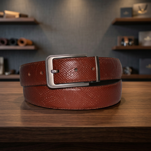 Anatomical Profile Leather Belt Heavy Duty Genuine Leather Belt From Wholesale Supplier Divine International - Product Image 1