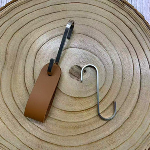 Bathroom entryway storage rack <b>hooks</b>, S-shaped coat <b>hooks</b>, no-drill camping iron pot <b>hooks</b>, <b>towel</b> <b>hooks</b>, in stock. - Product Image 3