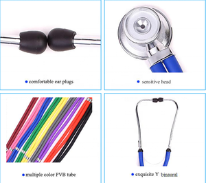 2025 Профессиональный однотрубный кардиологический стетоскоп из алюминиевого сплава Safebond для врачей, медсестер, ручной источник питания - Product Image 6