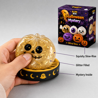 8,5 cm – Nouveauté originale et créative – Best-seller – Mignon et portable – Anti-stress – Fantôme d'Halloween – Squishies en polyuréthane