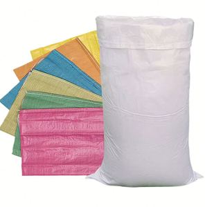 Sac tissé en plastique agricole de 25 kg, 50 kg, 100 kg, sac tissé en PP coloré, sac imprimé pour le riz, fonction antistatique - Product Image 5