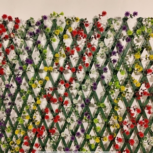 Recinzione da Giardino Espandibile in Plastica con Foglie Artificiali, Resistente ai Raggi UV, Ecologica <span class=keywords><strong>e</strong></span> di Alta Qualità per Agriturismi - Product Image 5