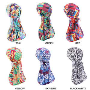 Personnalisé Bandeau <span class=keywords><strong>Bonnet</strong></span> et Durag Satin Soie Designer Durag pour Hommes <span class=keywords><strong>En</strong></span> Soie avec le logo Adapté Aux Besoins Du Client - Product Image 5