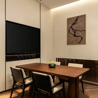 Boutique Urban Hotel Suite FF&E Einrichtungspaket, Kingsize-Bett, Freizeit-Sofagarnitur, Akzentwandpaneel, TV-Schrank, Komplettes Gästezimmer