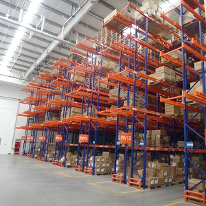 Metal VNA Pallet Rack Warehouse Storage Pallet Racking System Heavy Duty Shelves Rack <strong>Unit</strong> for Goods Storage - Product Image 1