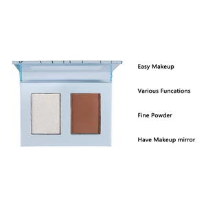 Palette Bronzer Private Label Highlighter di Trucco Liscia e a prova di Sbavature di Matte Bronzer In Polvere Pallet Per Il Viso Zigomi - Product Image 4