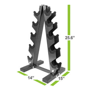 Juego de Mancuernas Hexagonales de Goma de Alta Calidad para <span class=keywords><strong>Gimnasio</strong></span> en Casa con Soporte para Almacenamiento de Mancuernas - Product Image 5
