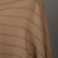Tela de Chifón 9900% Poliéster, Diseño a Cuadros y Rayas, Ligera y Transpirable, Directo de Fábrica, Material para Bufandas de Mujer, para Uso Diario y Nocturno