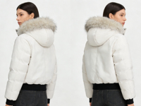 Blouson d'hiver pour femme 2026 Nouvelle mode Manteau épais et chaud en duvet Vêtement d'extérieur décontracté coupe-vent pour femmes