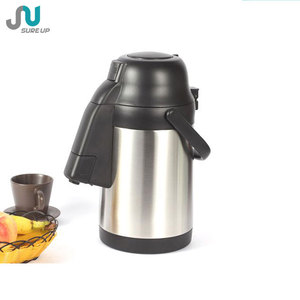 De acero inoxidable de gran capacidad termo café airpot con caño erogación ajustable (ASUL) - Product Image 1