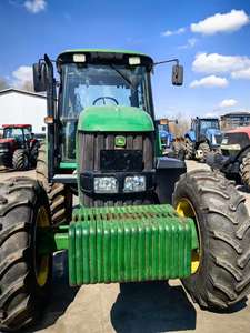 2024 Johnn Deeere 6J-1804 Tractor 16 horas usado MFWD 75HP nueva condición rueda Tractor núcleo Motor bomba engranaje caja de cambios rodamiento - Product Image 5