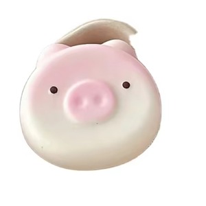 Figurines créatives en forme de cochon réaliste et mignon, jouets anti-stress souples à rebond lent, vente en gros. - Product Image 6
