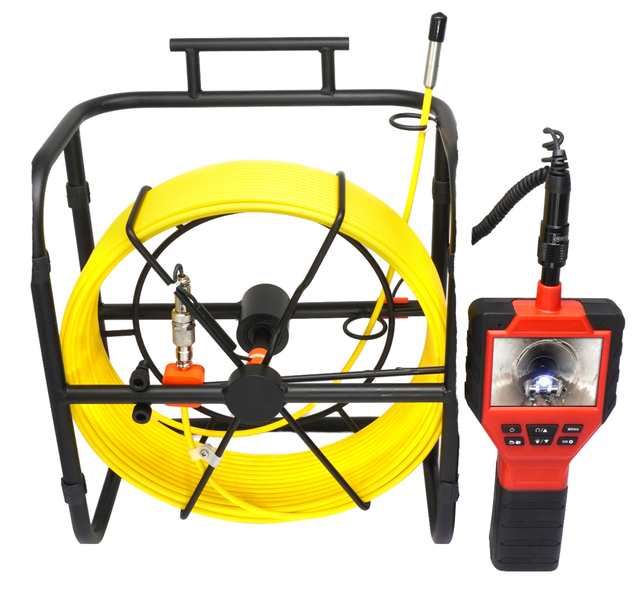 720P DVR Industrial Plumbing Drain Sewer Pipe Inspection Camera Night Vision CMOS Sensor Memory Card Storage 1 Year Warranty