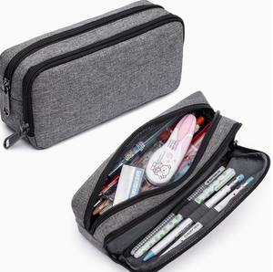 Estuche para Lápices de Tela de Gran Capacidad ZhongHong, Organizador de Papelería con Múltiples Bolsillos, Porta Lápices Portátil para la Escuela y la Oficina - Product Image 3