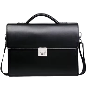 Borsa a tracolla singola da <span class=keywords><strong>uomo</strong></span> in <span class=keywords><strong>pelle</strong></span> sintetica di alta qualità borsa a tracolla rigida con serratura multistrato - Product Image 3