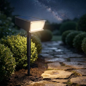 Nuova Lampada Solare <span class=keywords><strong>da</strong></span> <span class=keywords><strong>Giardino</strong></span> <span class=keywords><strong>per</strong></span> Esterni - Lampada <span class=keywords><strong>da</strong></span> <span class=keywords><strong>Terra</strong></span> <span class=keywords><strong>per</strong></span> Illuminare Prato e <span class=keywords><strong>Giardino</strong></span>, Faretto Paesaggistico - Product Image 4