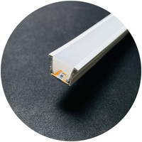 Penutup silikon IP67 tahan air luar ruangan Strip lampu Led DC 24V Gratis potongan bebas lampu Strip Led Solder 10x10mm T Strip Led tabung Neon