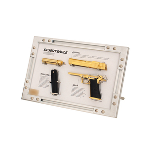 Nhà Máy Giá lắp ráp có thể tháo rời Sa Mạc Đại Bàng đồ chơi súng mô hình máy tính để bàn trang trí khung ảnh kim loại thủ công kim loại đồ trang trí - Product Image 3