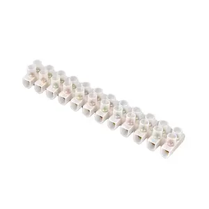Good price X3-1512 white Screw Type Wire Connectors Brass PE Electric Power Screw Terminal block Connector 380V