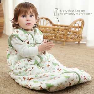Cotton Winter <b>Toddler</b> Sleep Sack Baby Wearable <b>Blanket</b> for Boys and Girls 6-12 Months - Product Image 1
