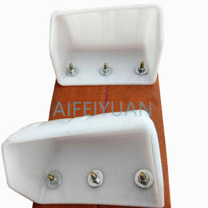 Lift plastik ember mesin penggiling beras ember lift Cup untuk lift conveyor grain dengan baut dan sabuk konveyor - Product Image 1