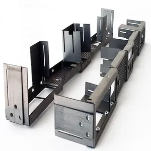 Custom Galvanized Steel Aluminium Sheet Metal Parts Steel Frame Fabrication