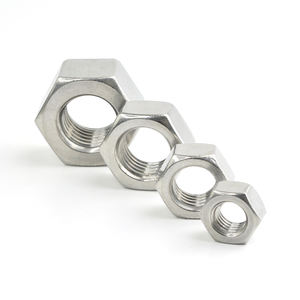 Écrou hexagonal en acier inoxydable DIN934 avec écrou hexagonal A2 A4 de haute qualité et à <span class=keywords><strong>bas</strong></span> prix - Product Image 3