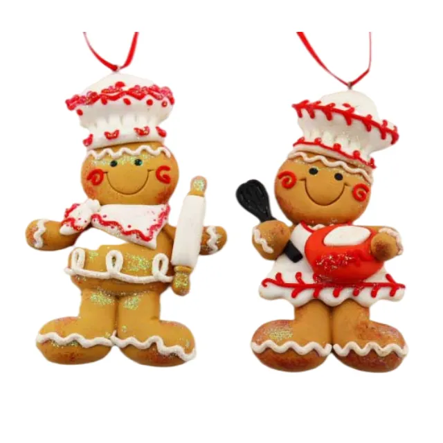 Christmas 2022 Gingerbread Man Xmas Gifts For Christmas Tree Figurines Christmas Hanging Ornament