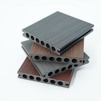 Plancher extérieur en WPC, WPC écologique, imperméable, antidérapant, à emboîtement, pour une utilisation extérieure moderne
