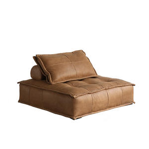 Nordic Modular Sofa L-Shaped Fabric <b>Foam</b> Filling Abstract Pattern Living Room Furniture - Product Image 5