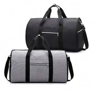 Sac de voyage 2 en 1 personnalisé avec logo, sac de sport, sac de voyage pliable, sac de voyage convertible, sac à vêtements - Product Image 3