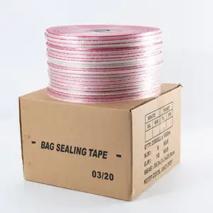 Antistatic Resealable Self Adhesive Bag Sealing Tape For Packaging pp and pe bags