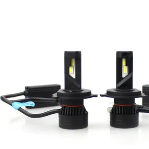 Tinggi/Rendah Beam Sistem Pencahayaan Auto 10000ML 9-32V Mudah Menginstal Kabut Headlight F3 H4 Lampu Led
