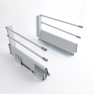 Riel deslizante de cierre suave para cajón de cocina, riel guía silencioso con amortiguación, tirador ajustable tridimensional, resistente, carga de 31-50 kg - Product Image 6