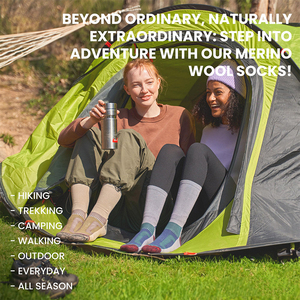 Merino <strong>Wool</strong> Hiking <strong>Socks</strong> Wholesale Cushioned Crew Work Outdoor Men Sports <strong>Socks</strong> Custom - Product Image 5