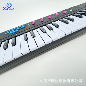 Yinyue-Teclado electrónico de 32 teclas, juguete musical de plástico negro para niños de 2 a 14 años, instrumento educativo Unisex - Product Image 4
