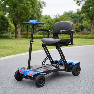 Nouveautés 2025 - Scooter de mobilité pliable automatique - Scooter électrique à pliage en un clic avec télécommande pour personnes âgées - Product Image 1
