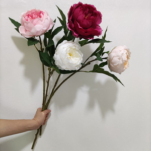 Lirios artificiales de tacto real, hechos a mano, con tallo largo de 84 cm, lirio de seda artificial recubierto,  la decoración - Product Image 3