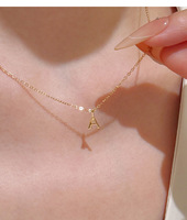 Pendentif mini lettre M en argent 925, accessoires de bijoux personnalisés DIY pour femmes, pour créer un collier ou un bracelet avec un nom personnalisé, cadeau
