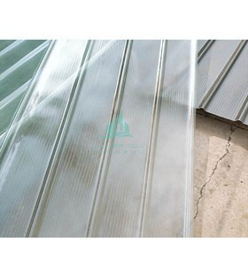 Tegole in Resina FRP Trapezoidali Usate in Fabbrica, Resistenti alla Corrosione e ai Raggi UV, Facili da Installare - Lastre Solari e Lastre in <span class=keywords><strong>PC</strong></span> Goffrate - Product Image 6