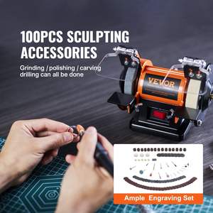 DB vitesse réglable banc meuleuse polisseuse bijoux polisseuse tampon outil et équipement - Product Image 6