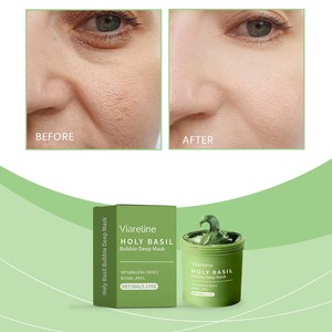 Mascarilla Facial Orgánica de Burbujas para Limpieza Profunda, Elimina las Células Muertas de la Piel, Purifica los Poros, Ilumina el Tono de la Piel, Hidrata, Tamaño Familiar Jumbo - Product Image 1