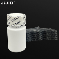 Étiquette thermorétractable personnalisée JIJID pour flacon de médicament, sachet thermoscellable, film rétractable en PVC PET