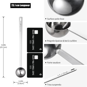 Wholesale Food Grade Stainless Steel Mini 5ml Matcha Coffee Measuring <b>Spoon</b> Flavor Measuring Tool - Product Image 5