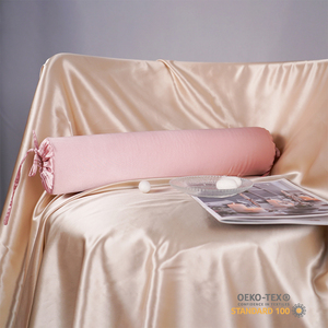 Ukuran Disesuaikan Warna Mewah Sarung Bantal Sutra Silinder 16/19/22/25/30Mm Sarung Bantal Sutra - Product Image 1